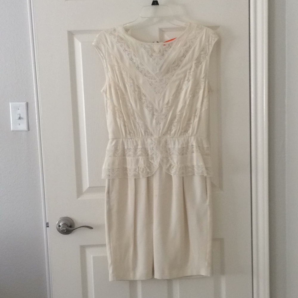 Delicate lacey Cynthia Steffe dress
